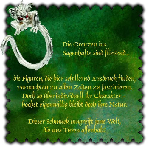 Schmuck Motiv Fabelwesen