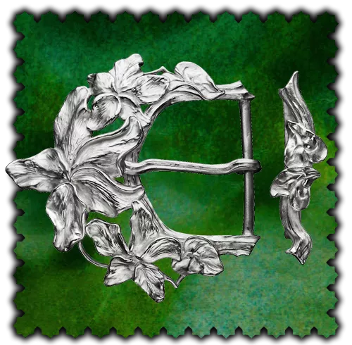 Gürtelschnalle Frühlingsduft