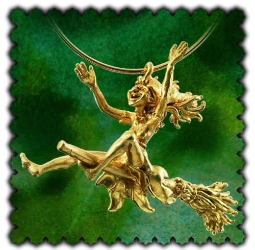 Anhänger Kräuterhexe